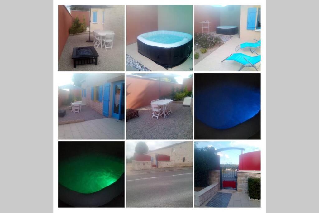 Gite Chaleureux Avec Jacuzzi Villa Saint-Rabier Dış mekan fotoğraf